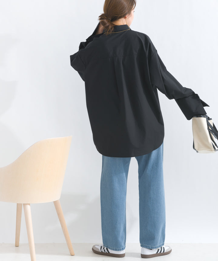 ストレートデニムパンツ