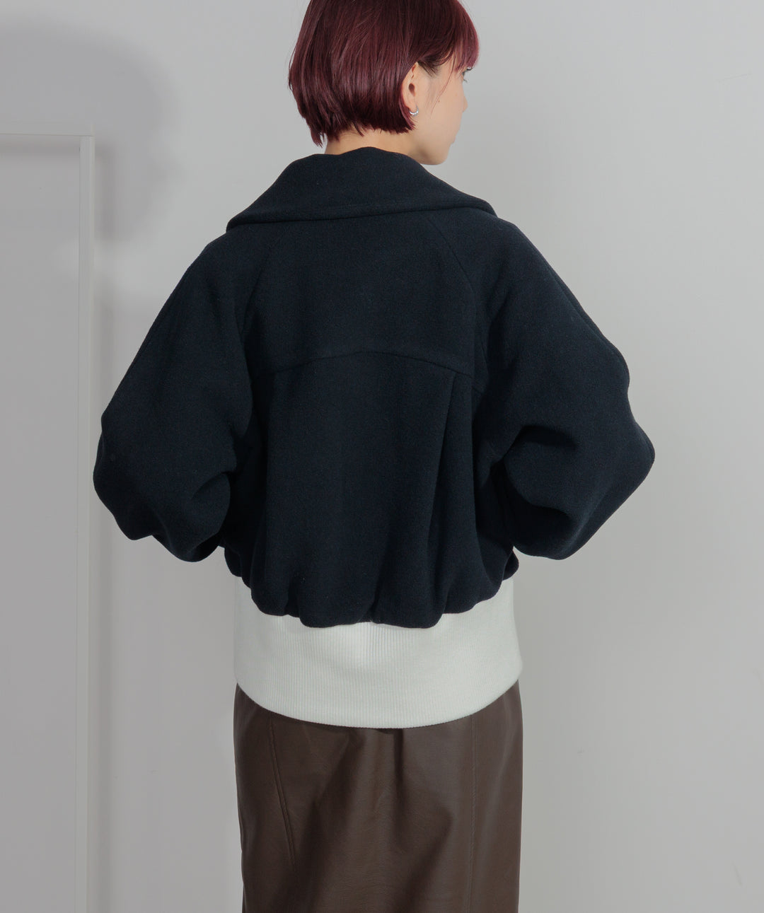 リブヘムオーバーPコート
