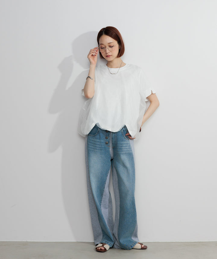 オーバーチュールスカラップTシャツ