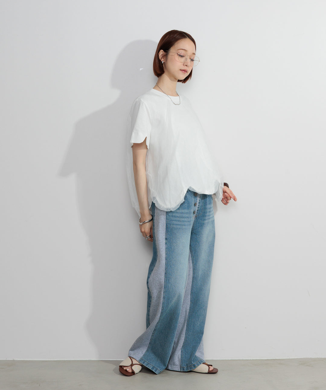 オーバーチュールスカラップTシャツ