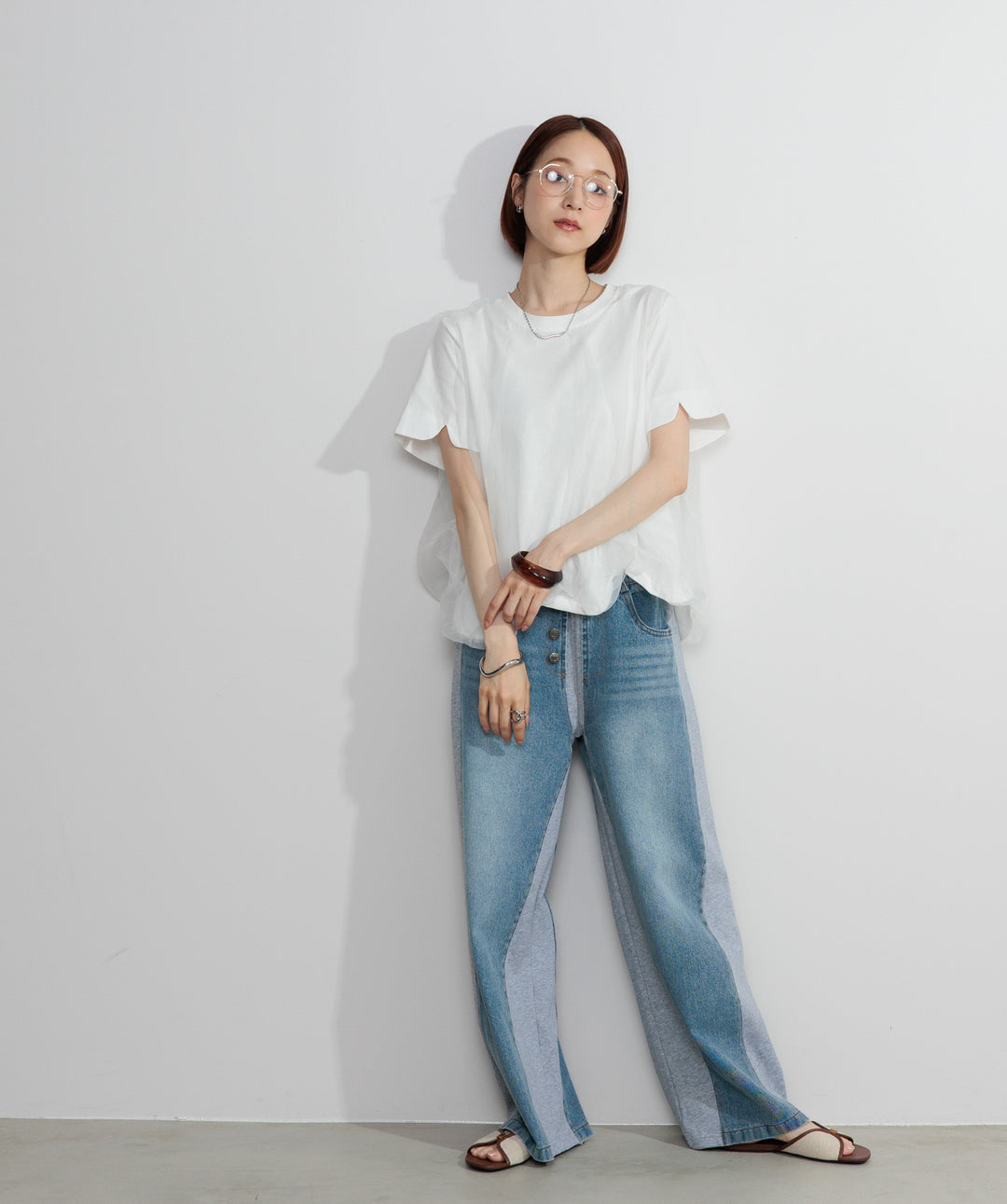 オーバーチュールスカラップTシャツ