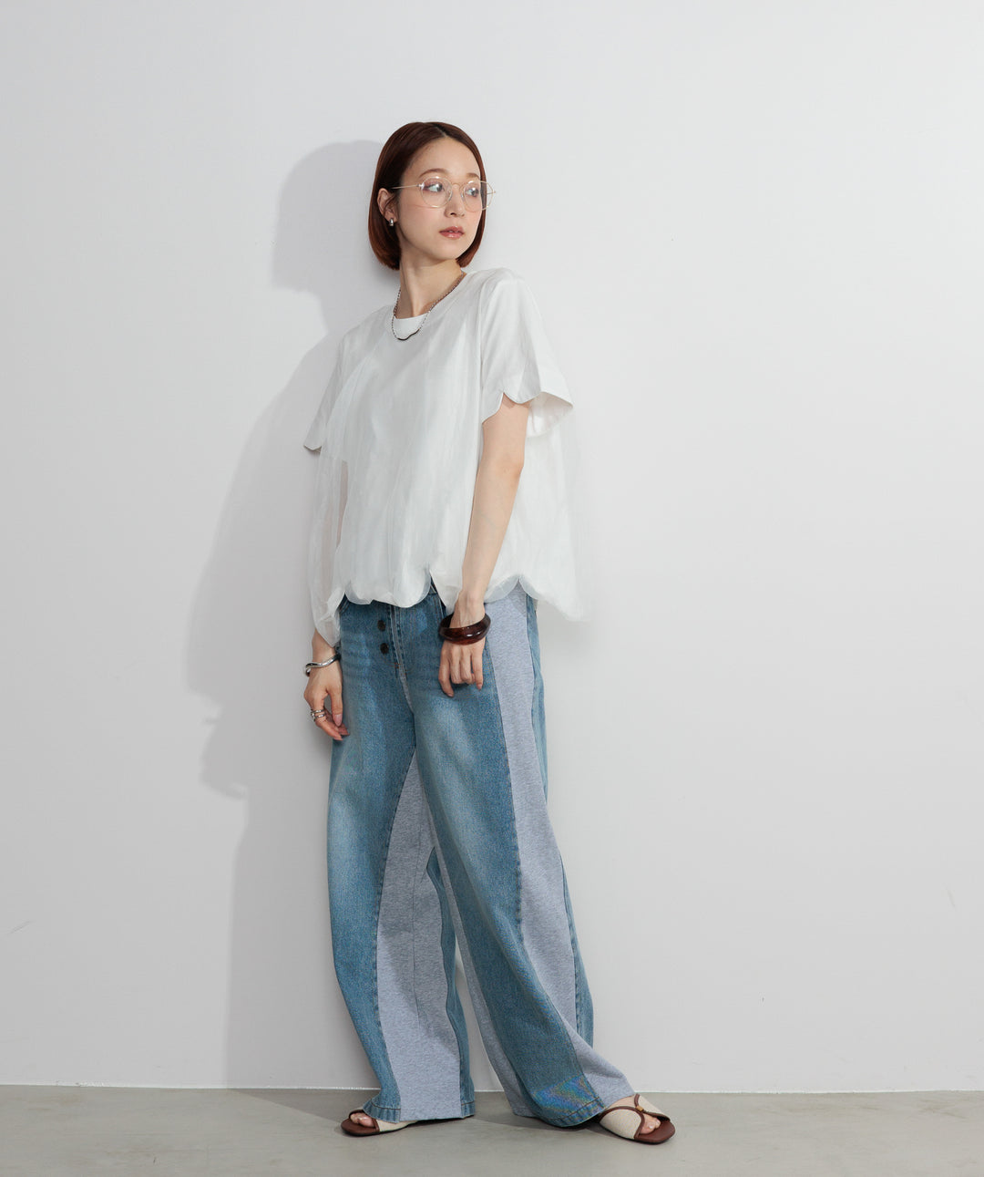 オーバーチュールスカラップTシャツ