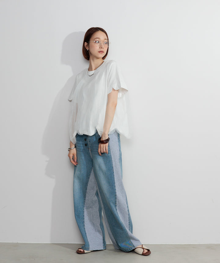 オーバーチュールスカラップTシャツ