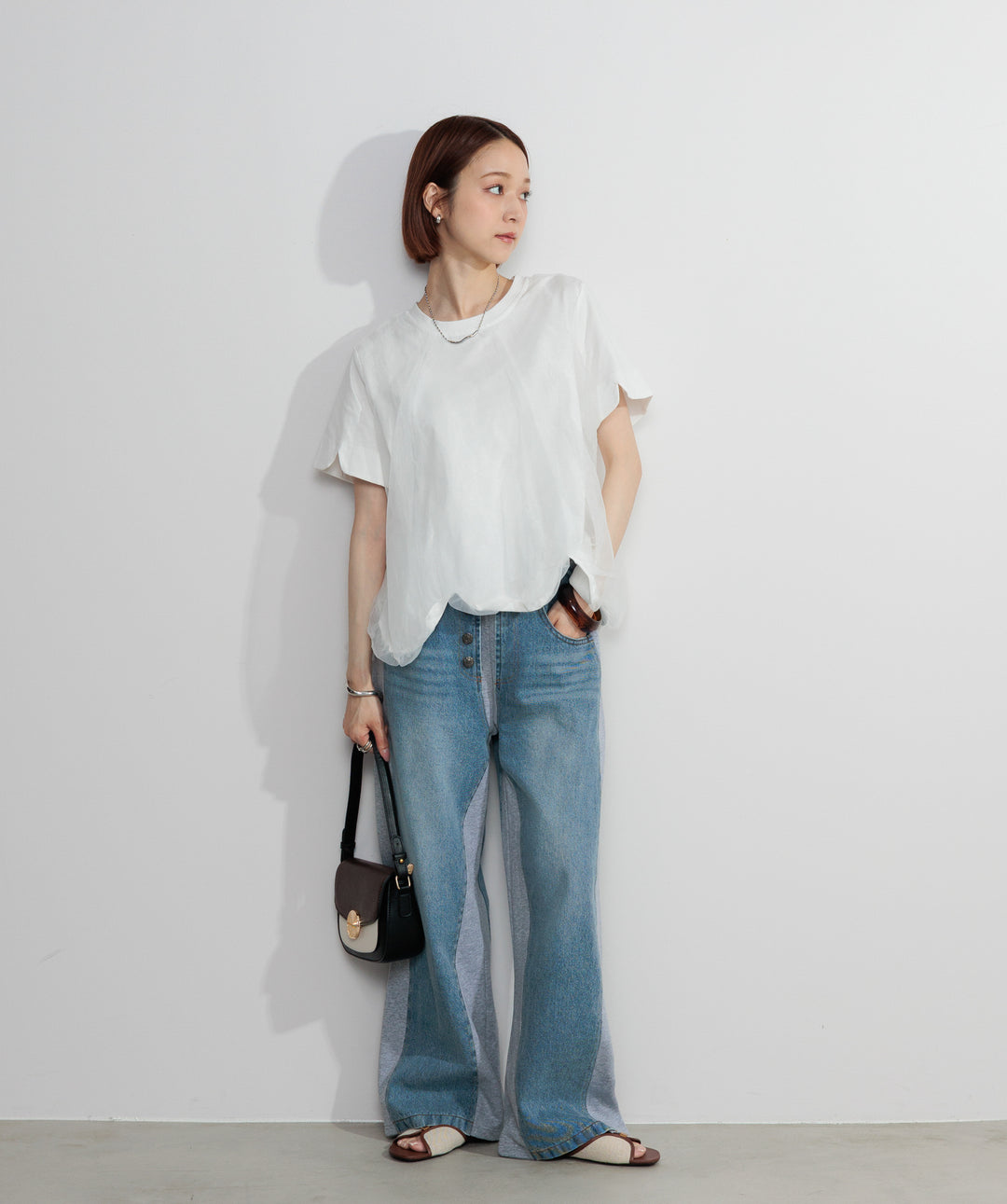 オーバーチュールスカラップTシャツ