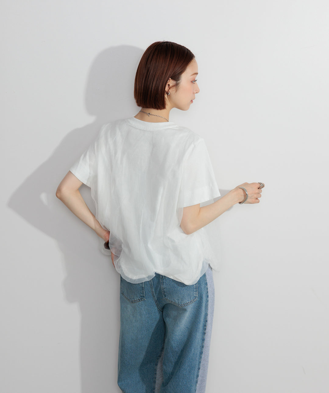 オーバーチュールスカラップTシャツ