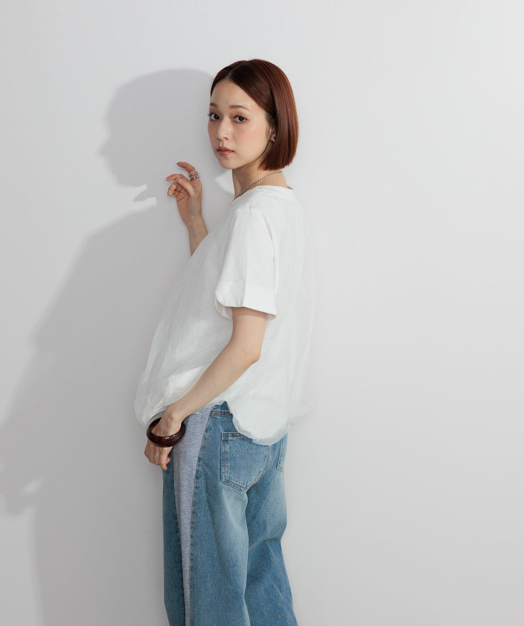 オーバーチュールスカラップTシャツ