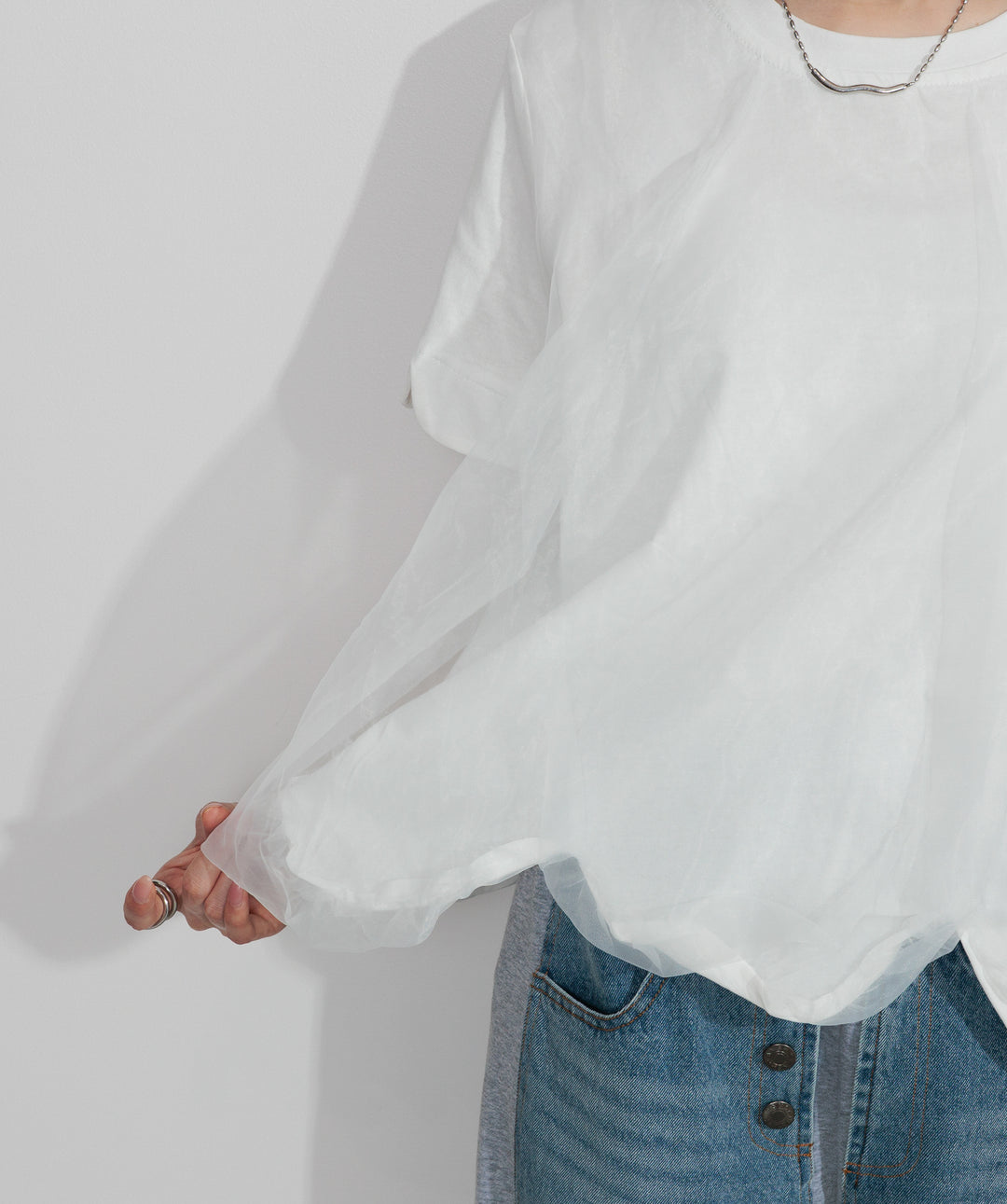 オーバーチュールスカラップTシャツ