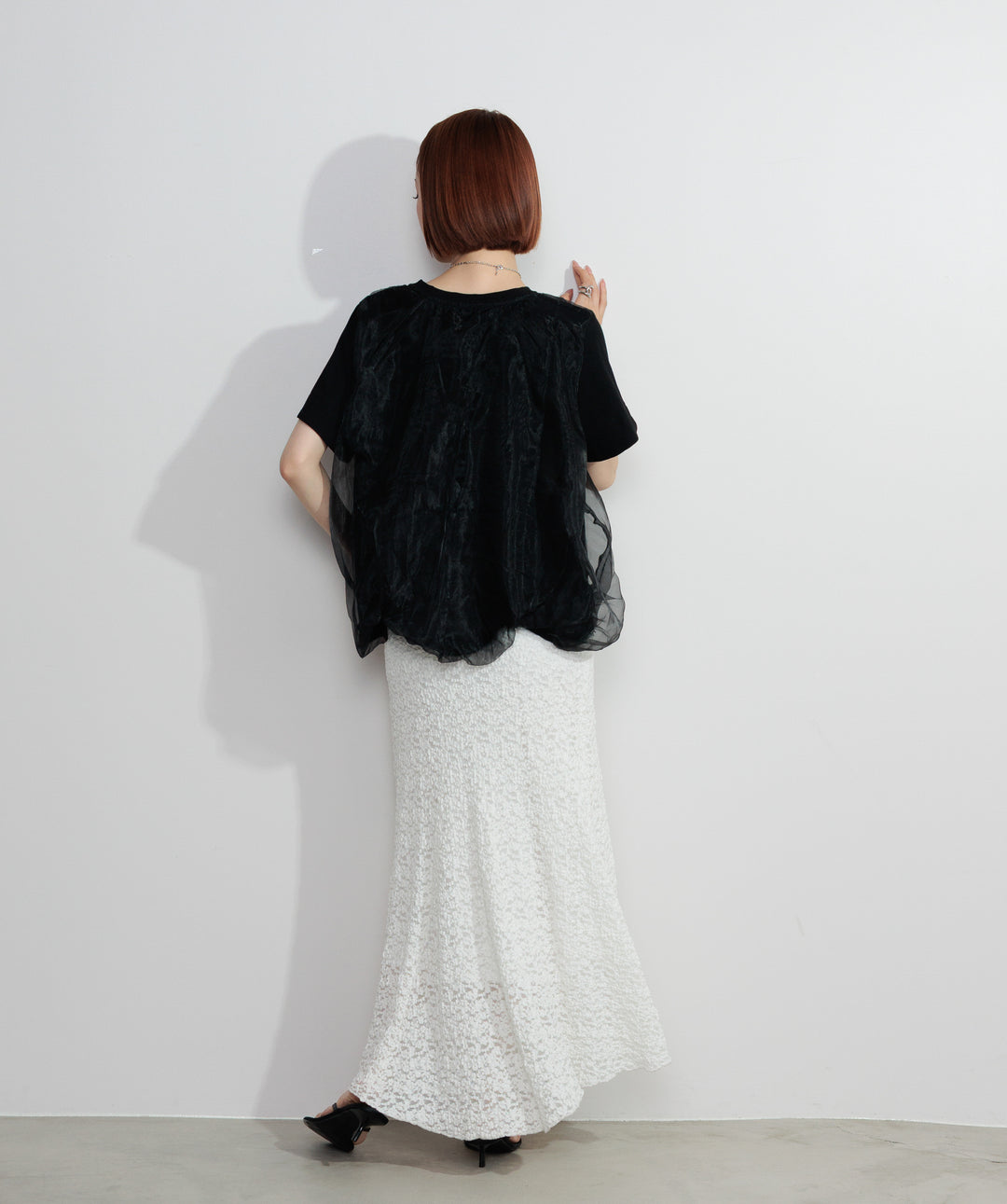 オーバーチュールスカラップTシャツ