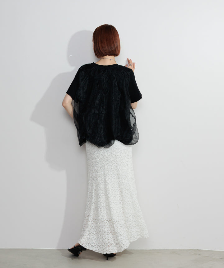 オーバーチュールスカラップTシャツ