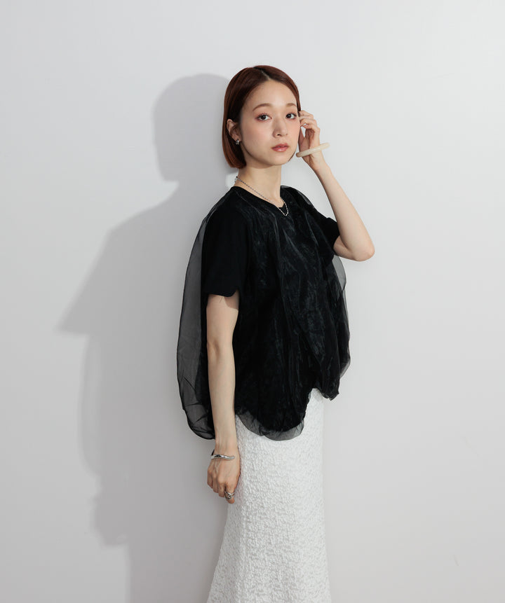 オーバーチュールスカラップTシャツ