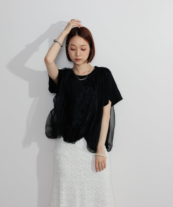 オーバーチュールスカラップTシャツ