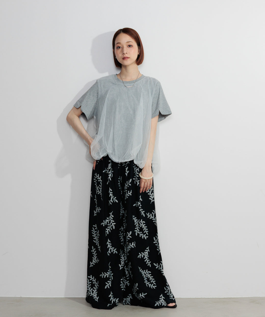 オーバーチュールスカラップTシャツ