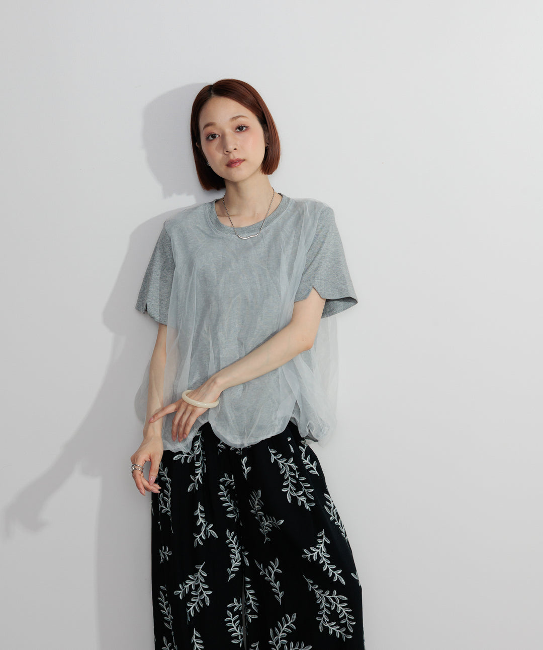 オーバーチュールスカラップTシャツ