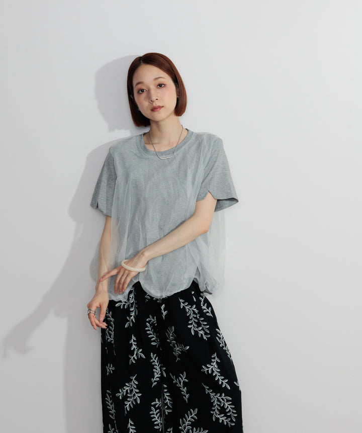オーバーチュールスカラップTシャツ