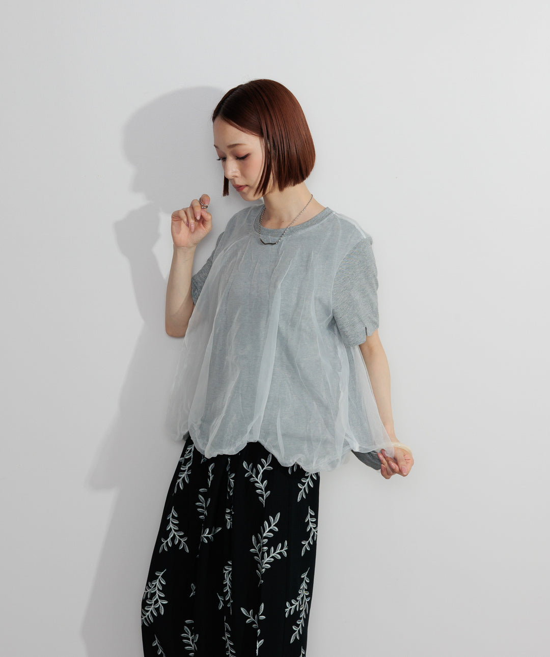 オーバーチュールスカラップTシャツ