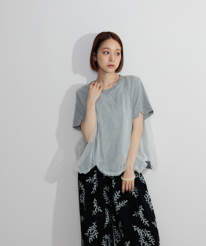 オーバーチュールスカラップTシャツ