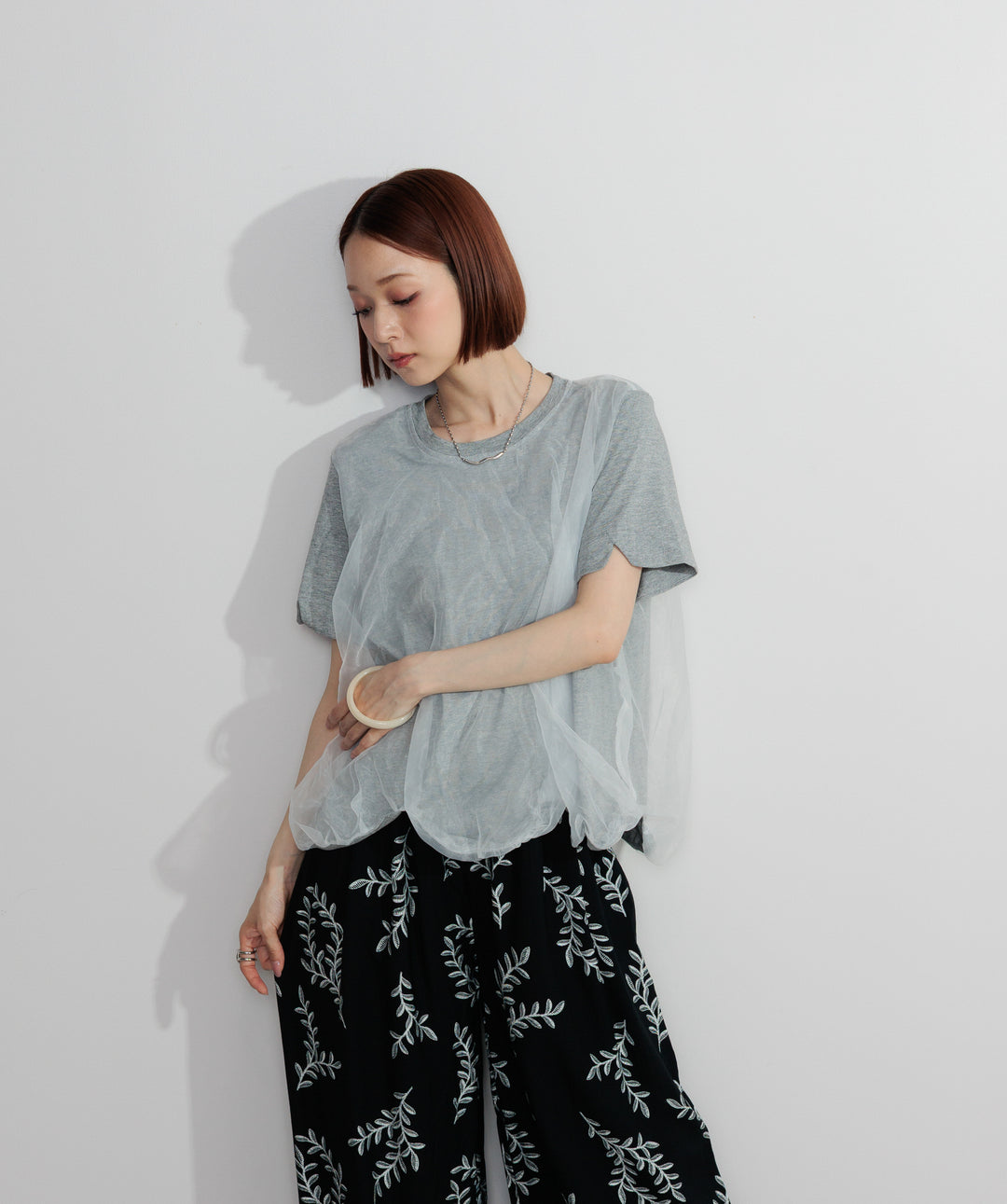 オーバーチュールスカラップTシャツ