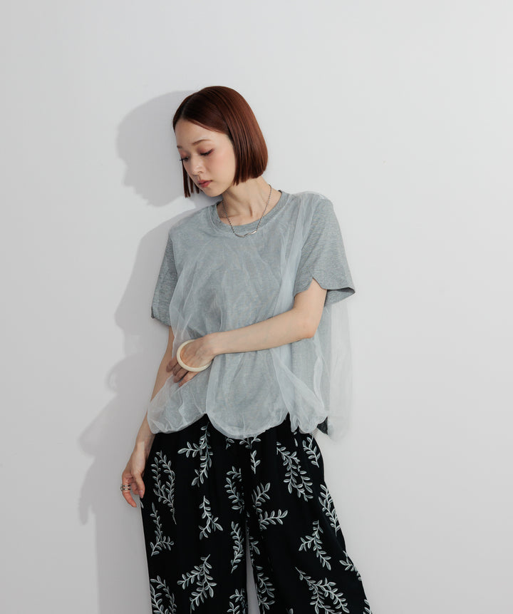 オーバーチュールスカラップTシャツ