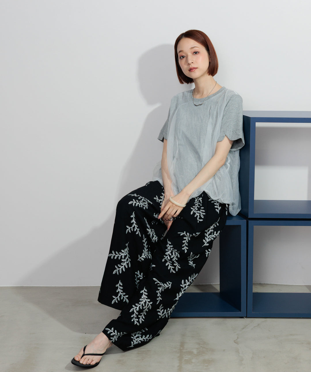 オーバーチュールスカラップTシャツ