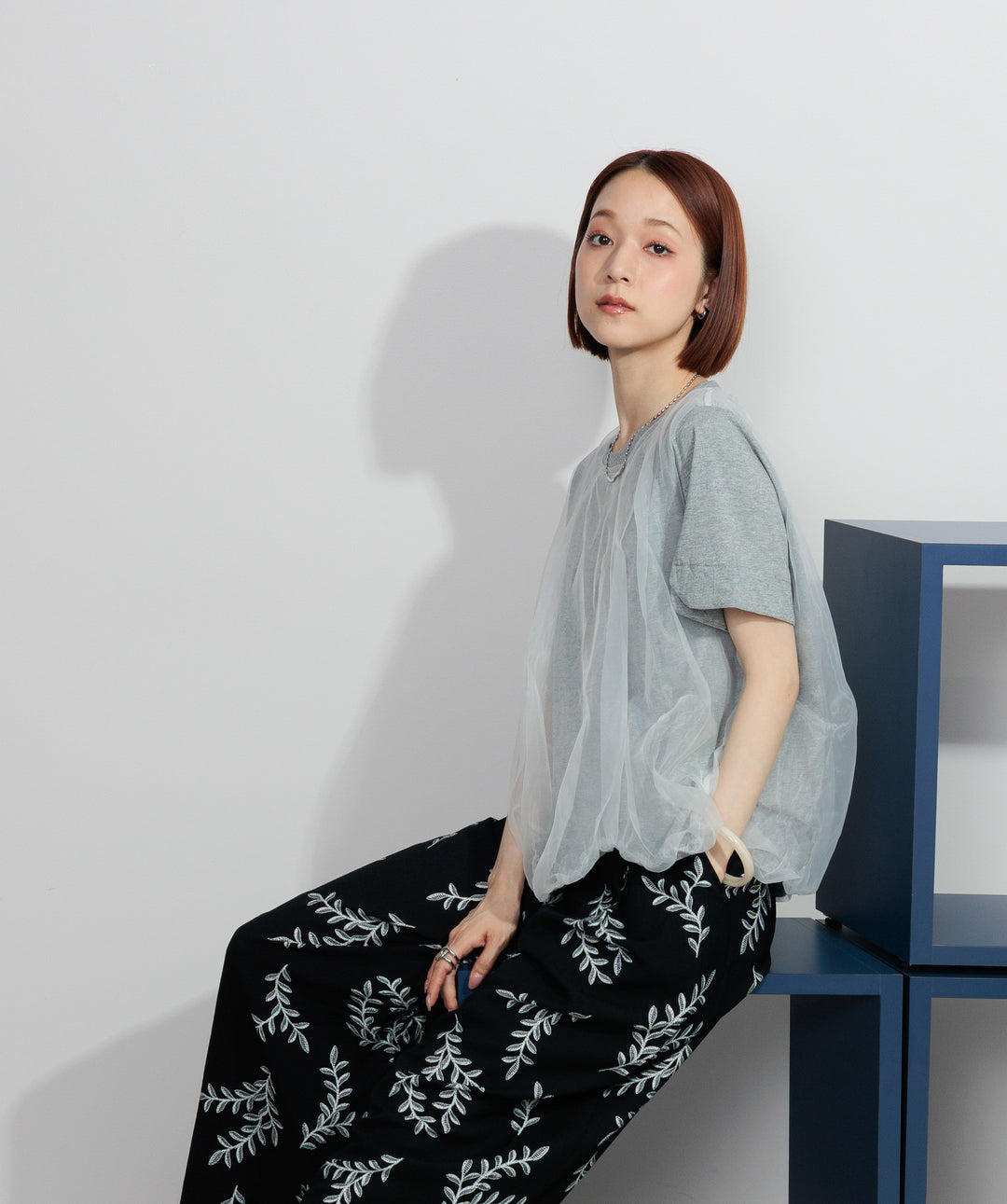 オーバーチュールスカラップTシャツ