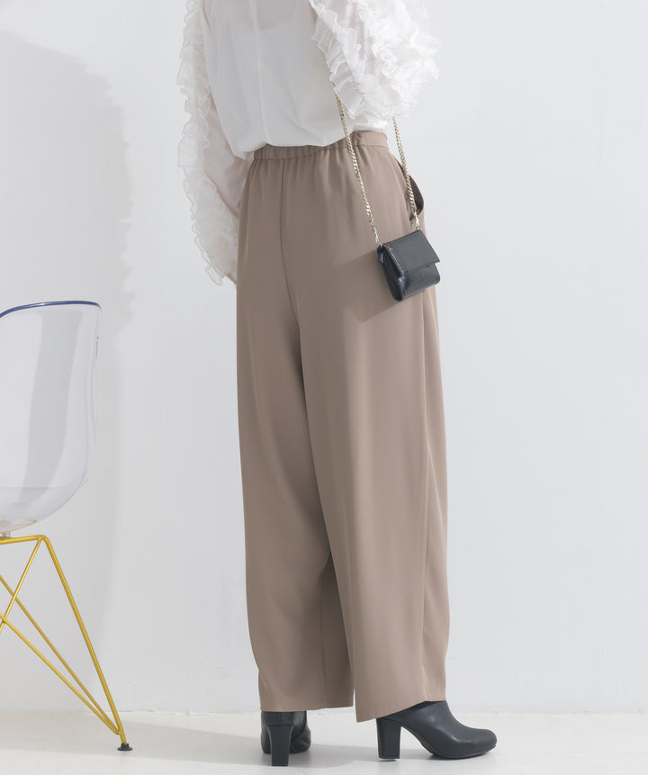 エステルスムースタックカーブパンツ