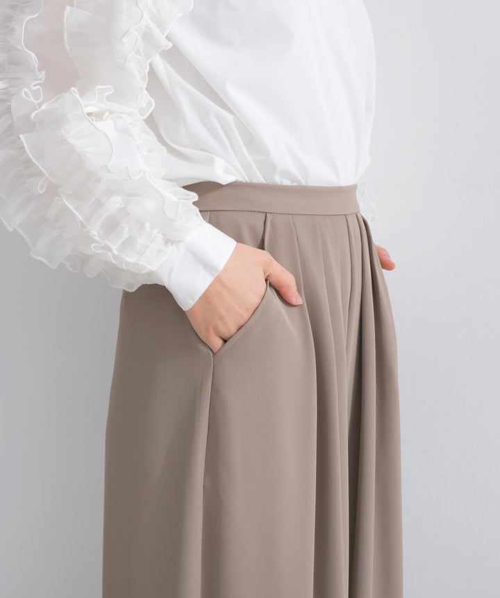 エステルスムースタックカーブパンツ