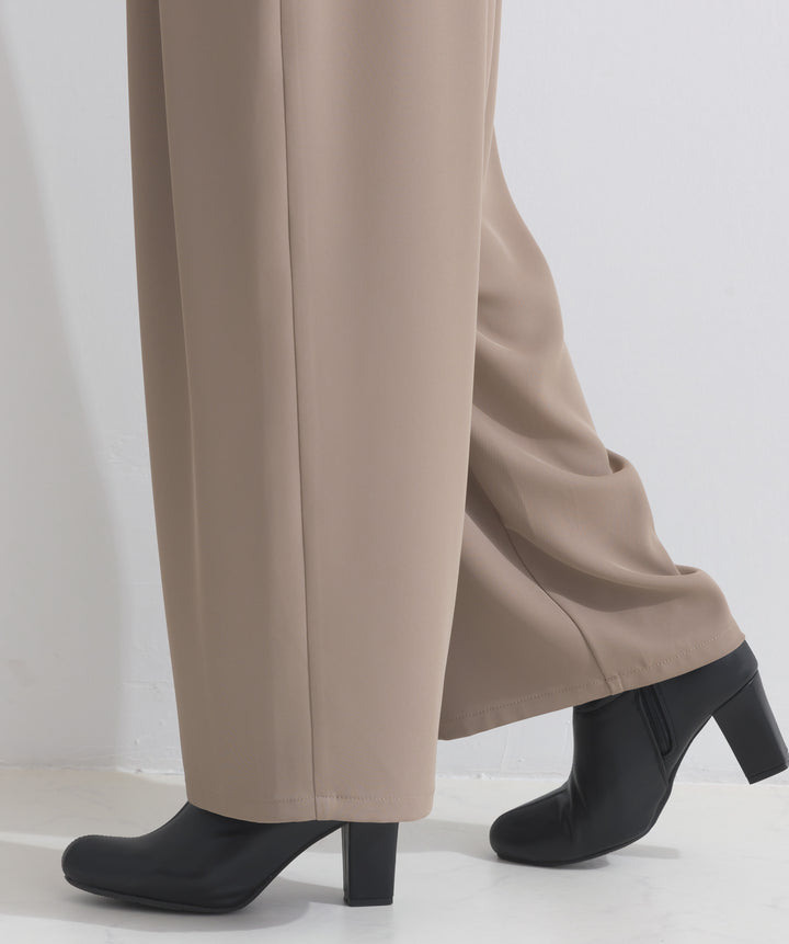 エステルスムースタックカーブパンツ
