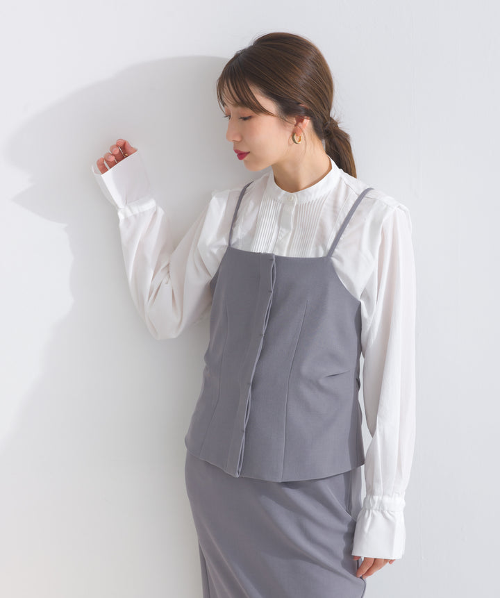 ストレッチツイルビスチェ