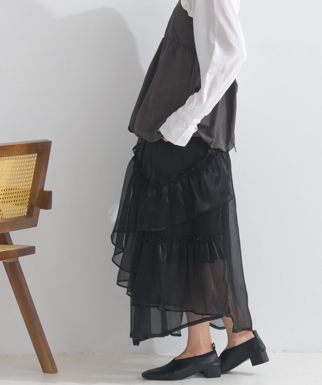 フリルシャイニースカート