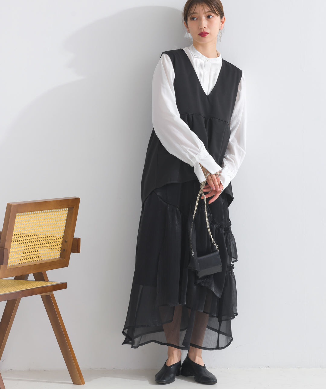個性と華やかさの両立！大人フェミニンセット
