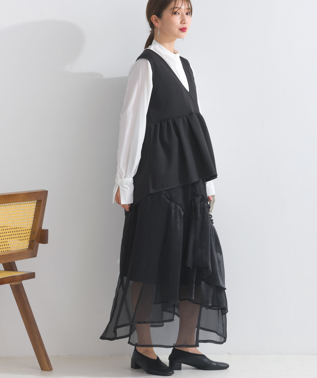 個性と華やかさの両立！大人フェミニンセット