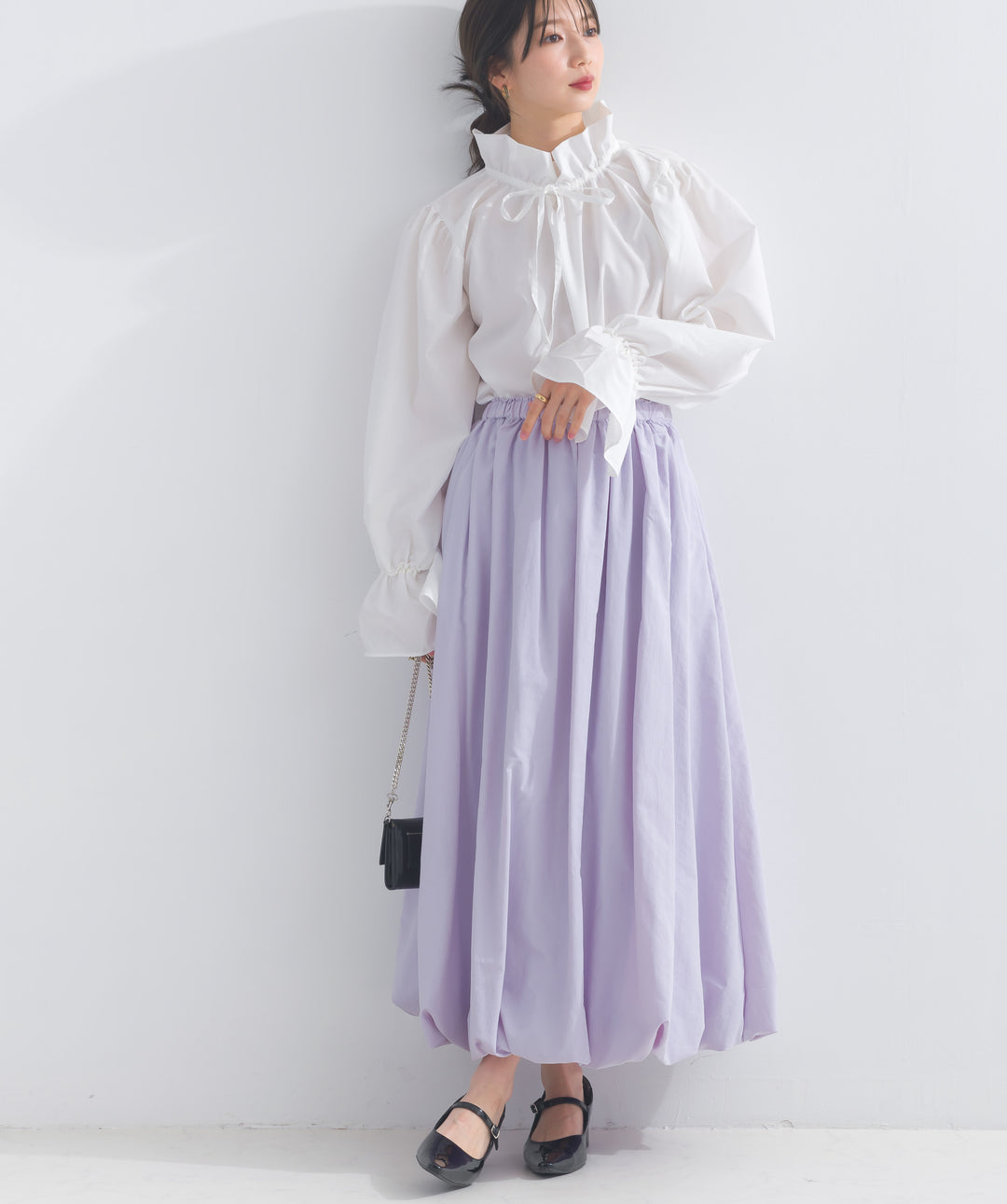 ナイロンバルーンスカート