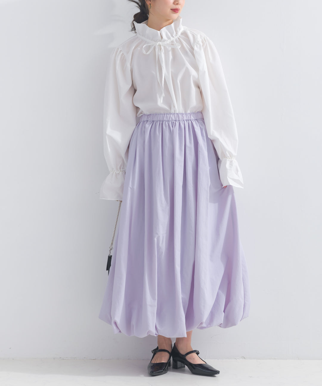 ナイロンバルーンスカート