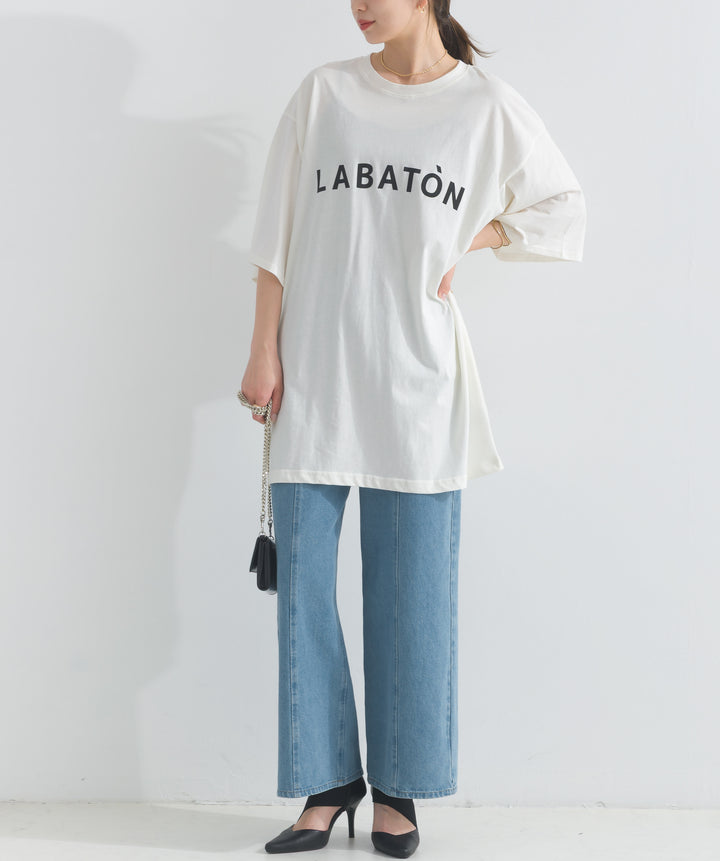 ワイドデニムパンツ