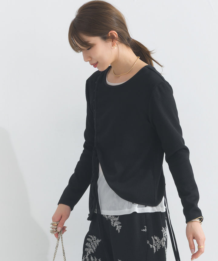 ドフィーネカットリブトップ