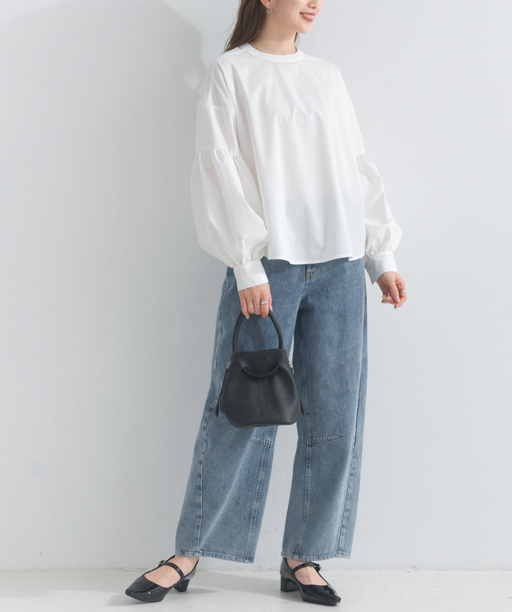 カーヴィーデニムパンツ