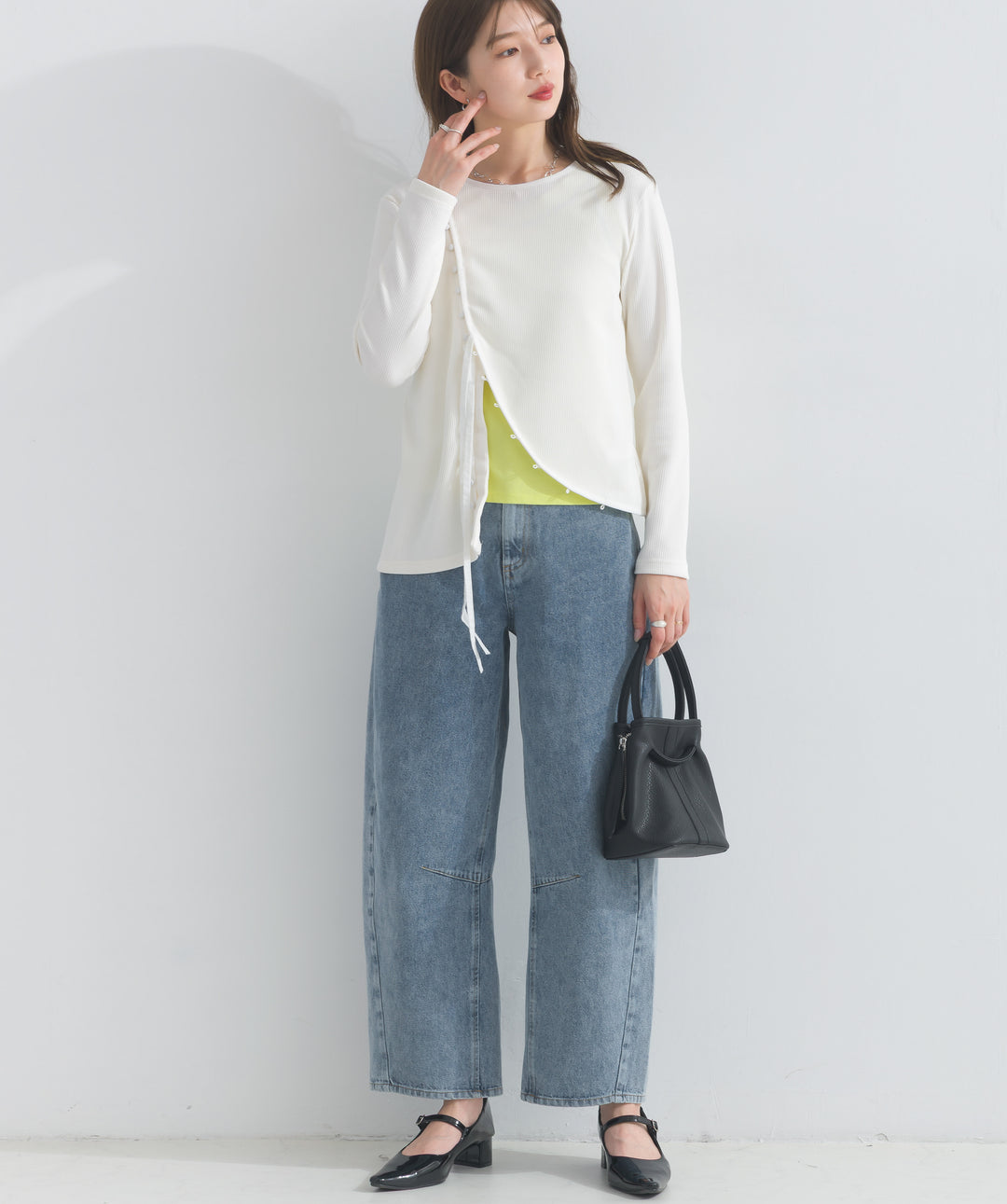 ドフィーネカットリブトップ