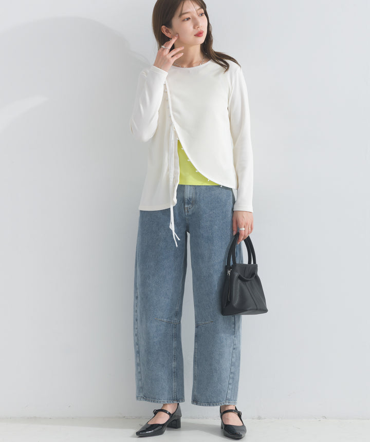 ドフィーネカットリブトップ