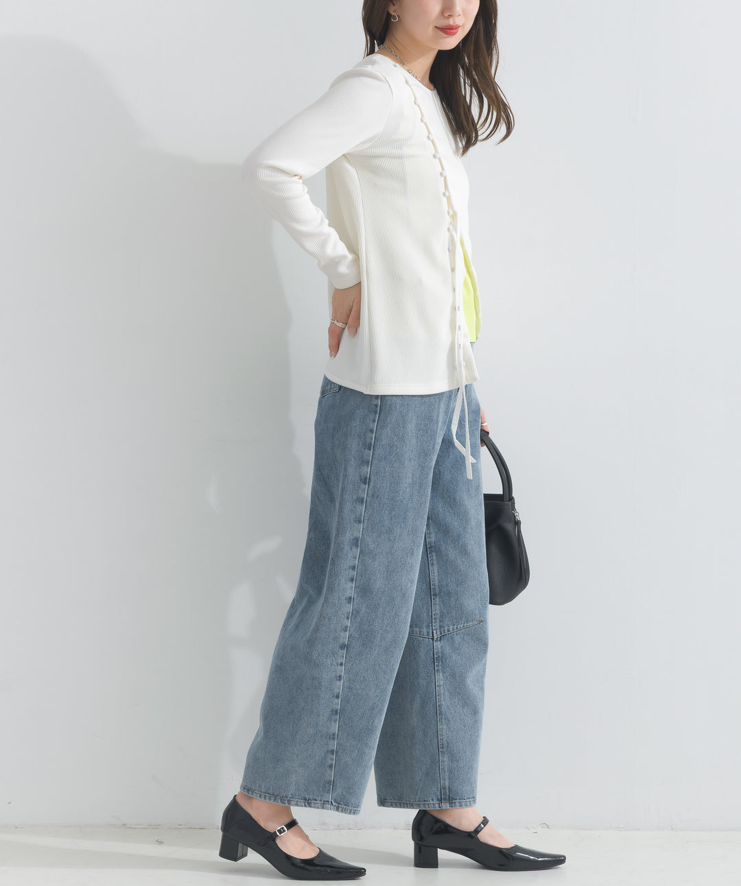 ドフィーネカットリブトップ