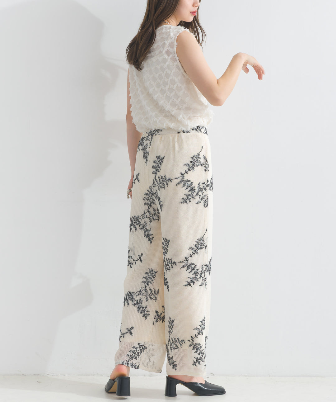 シアージャガードトップスキャミソールセット