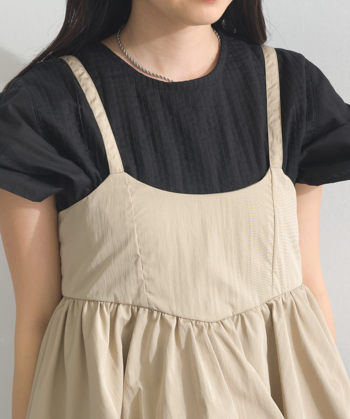 タフタバルーンビスチェ