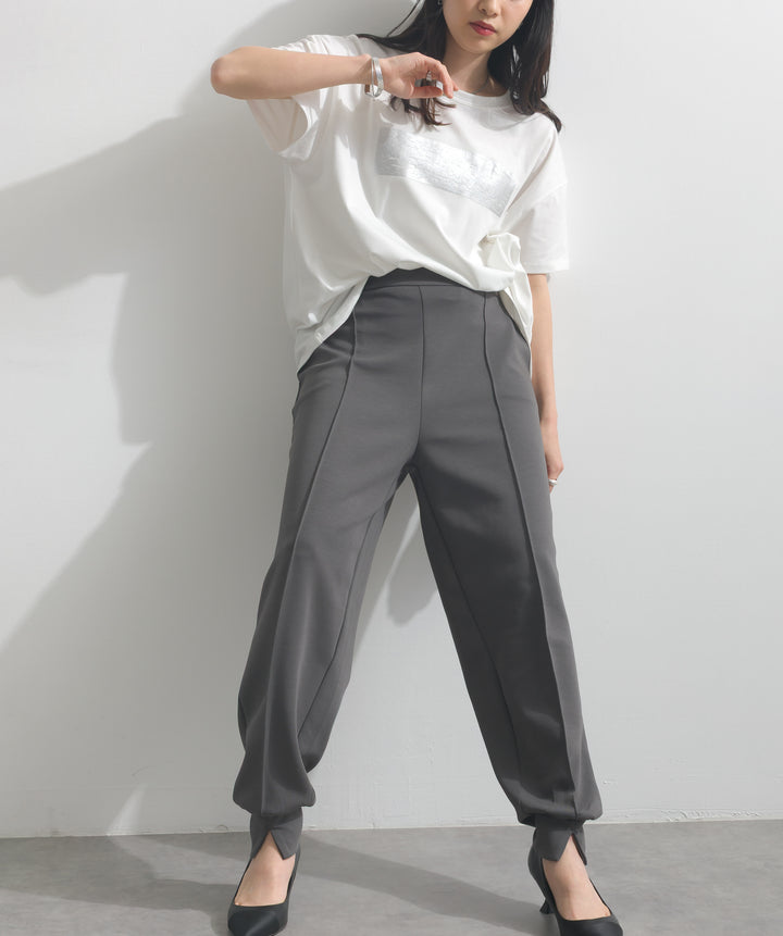 箔プリントTシャツ