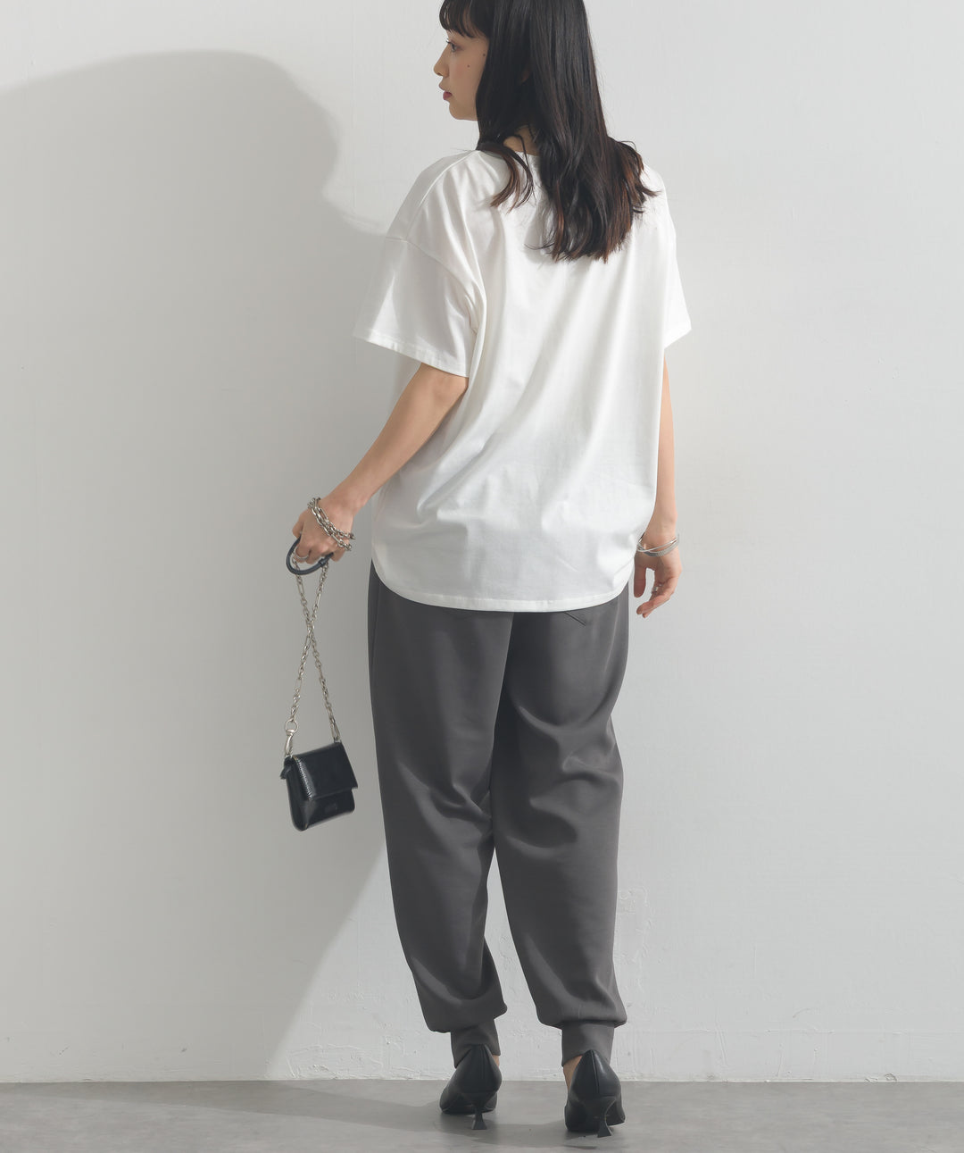 箔プリントTシャツ