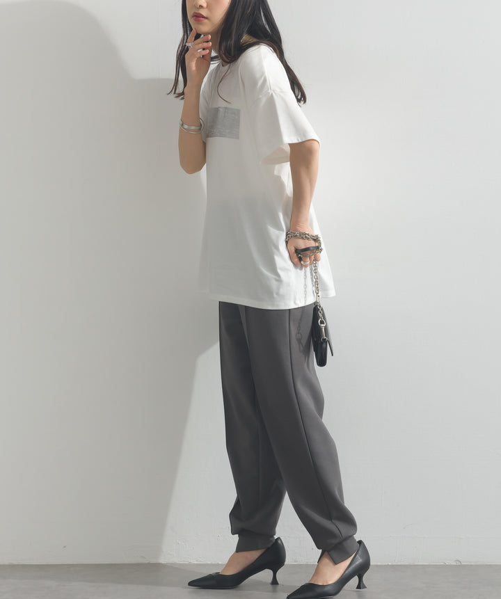 箔プリントTシャツ