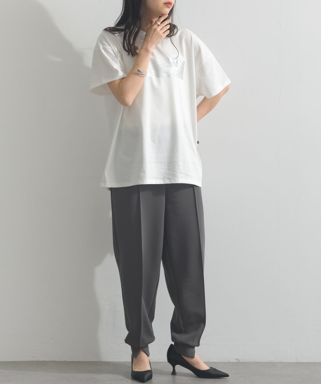 センターシームジョガーパンツ