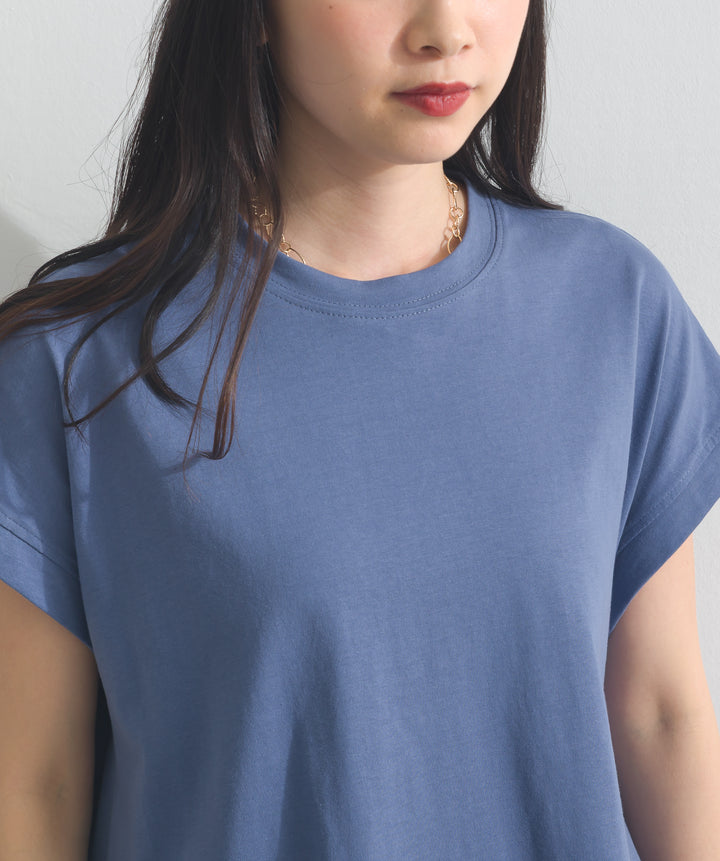 フレンチスリーブフレアTシャツ
