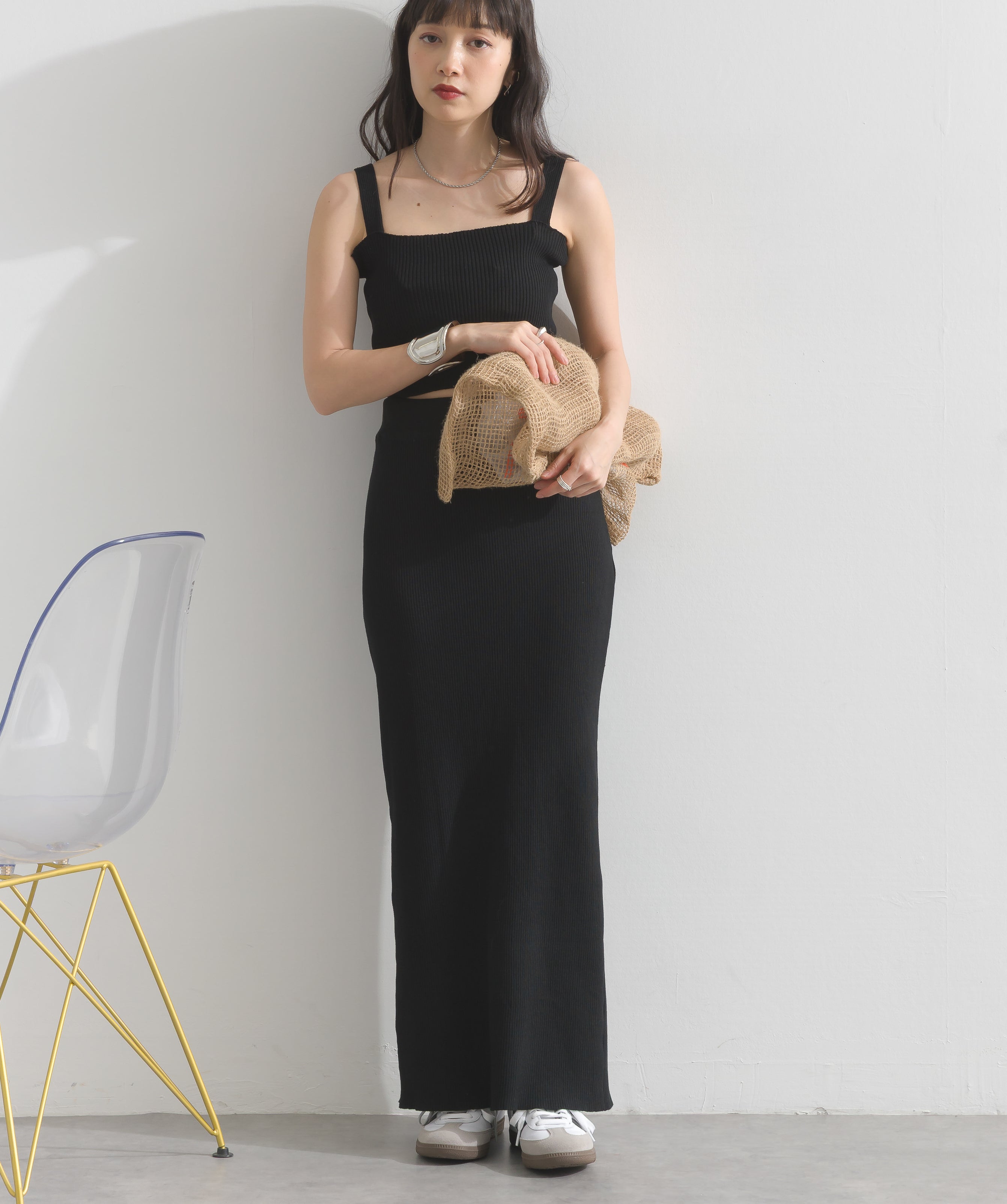 ANDI BAGUS☆Tuscany Linen Set トップス＆スカート ツーピース ニットトップススカートツーピース – OandI