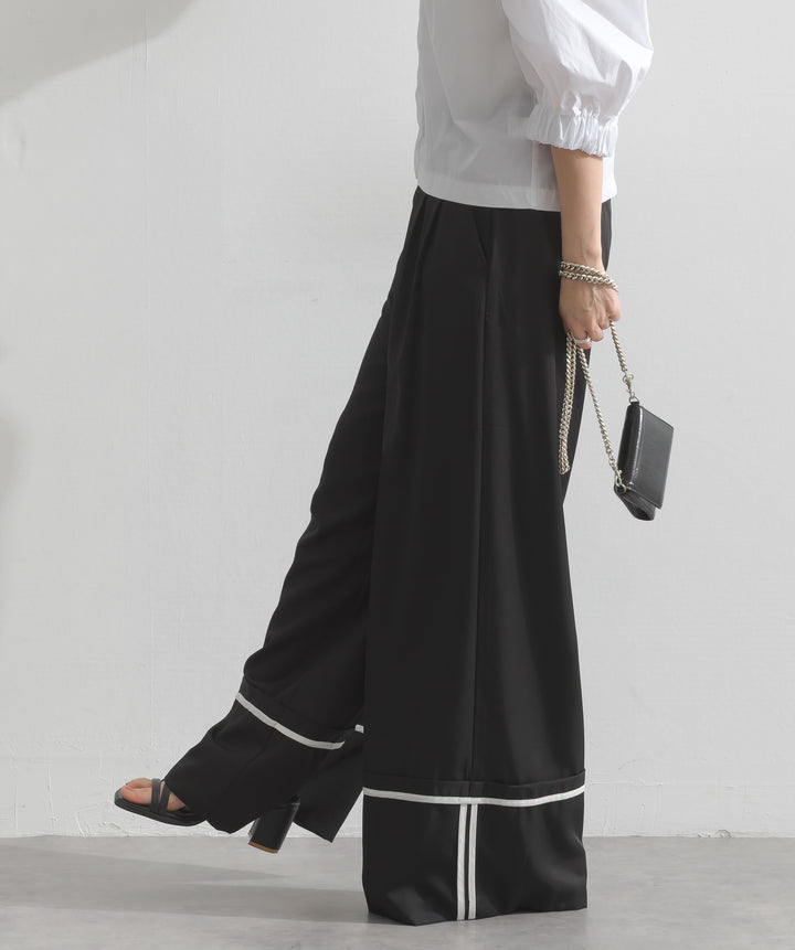 ツイルターンバックパンツ