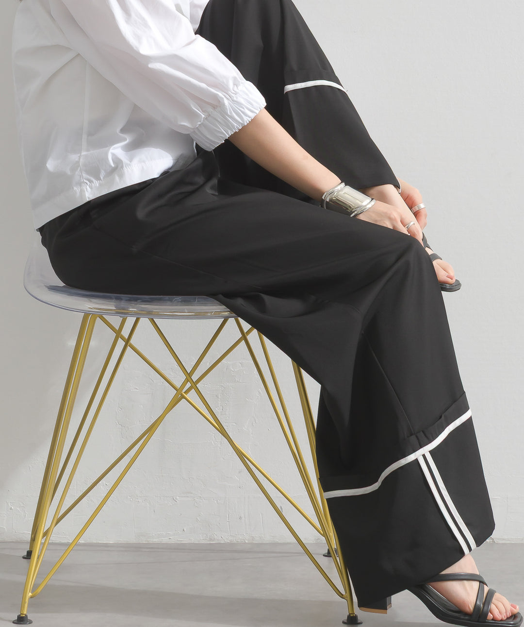 ツイルターンバックパンツ