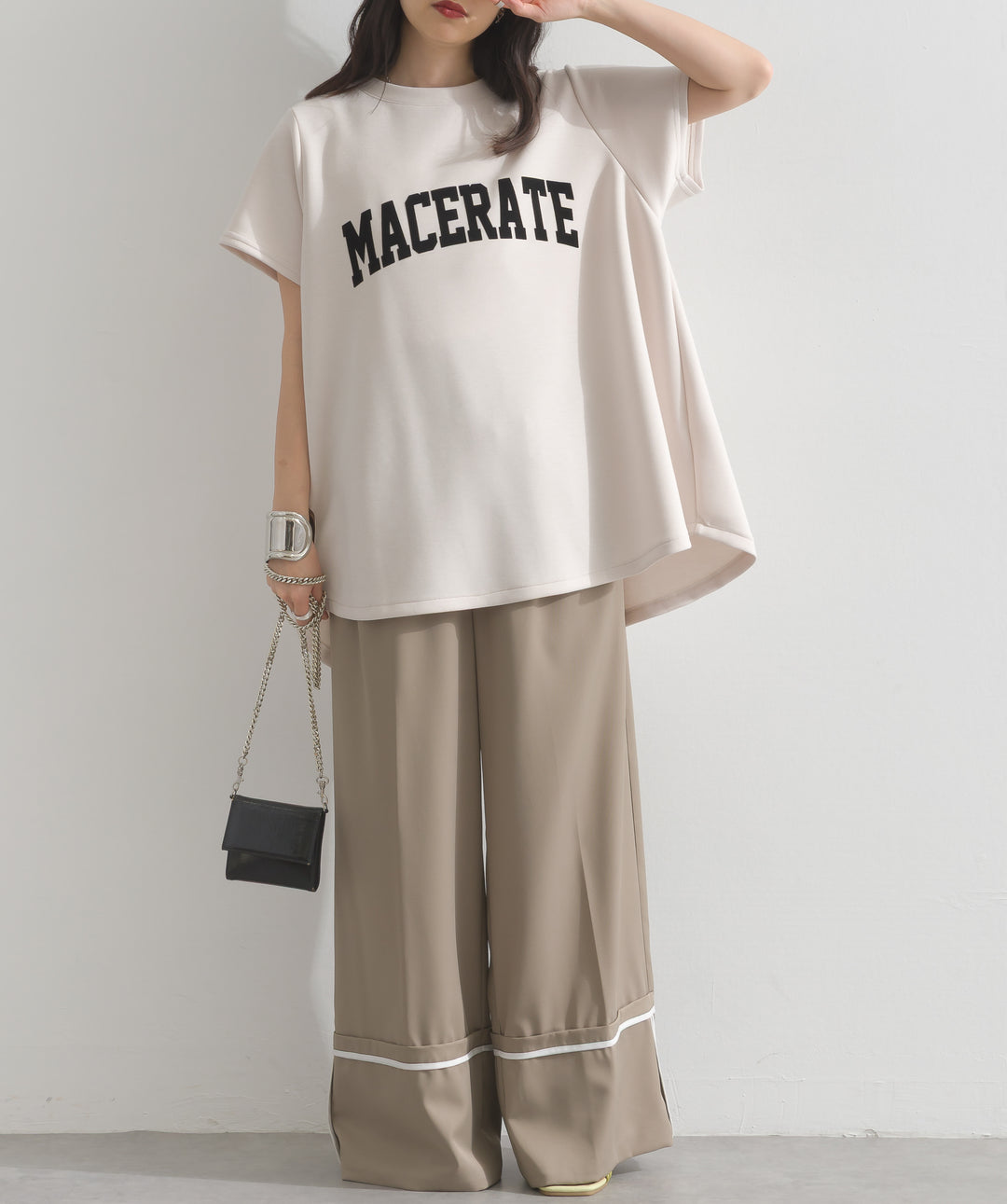 ツイルターンバックパンツ
